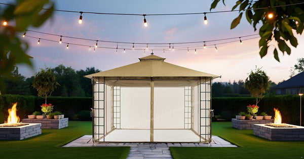 APEX GARDEN YH-20S089HD 10 ft. x 12 ft. Melody Gazebo with