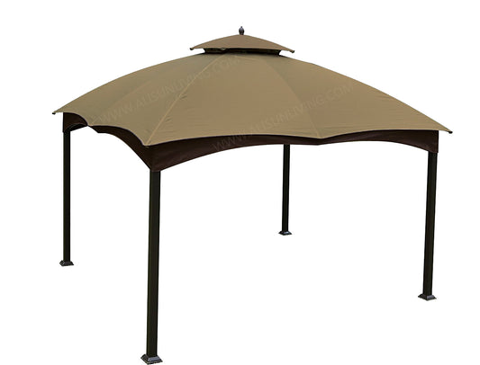 ALISUN Canopy Gazebo Cover Top for Lowe's Allen Roth 12-ft x 10-ft gazebo #TPGAZ17-002C - APEX GARDEN US