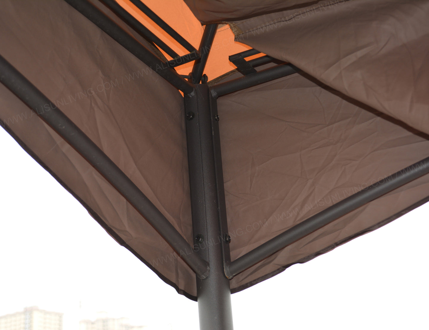 Canopy Gazebo Cover Top for Massillon / Biscayne / Turnberry 10' x 12' Gazebo Model #L-GZ933PST / #L-GZ933PCO-L - APEX GARDEN US