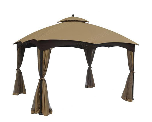 APEX GARDEN Canopy Top for Lowe's allen roth 10'x12' Gazebo #GF-12S004BTO/GF-12S004B-1 - APEX GARDEN US