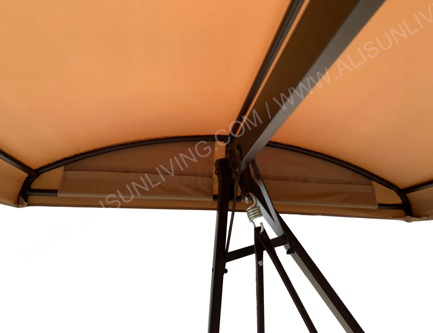 Replacement Canopy top for Model# GSS00132D Cunningham 3-Seater Patio Swing - APEX GARDEN US