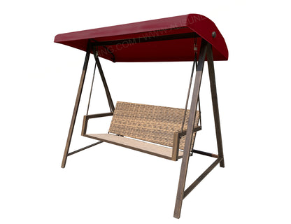 ALISUN Replacement Canopy Top for Model #GCS00250B-YD for Better Homes & Gardens Patio Swing (Top Only) (Canopy Top)