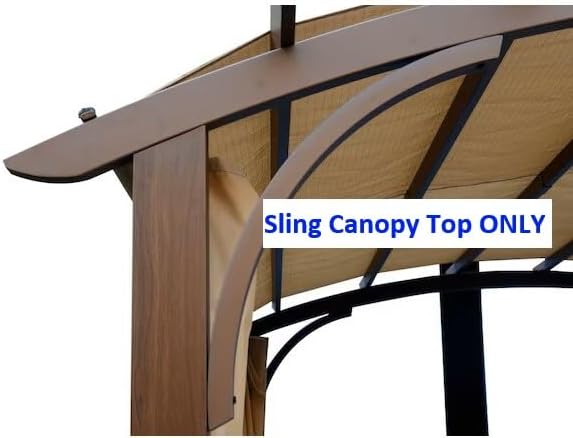 Replacement Sling Canopy (with Ties) for The Lowe's Allen + roth Pergola Model # TPPER9117 / TPPER9127 / TPPER9137 (Canopy TOP ONLY)