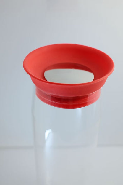 MARU JIN Glass Cold Brew Tea Bottle with Silicone Lid | Cold Brew & Infused Water - APEX GARDEN US