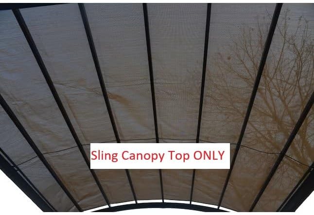 Replacement Sling Canopy (with Ties) for The Lowe's Allen + roth Pergola Model # TPPER9117 / TPPER9127 / TPPER9137 (Canopy TOP ONLY)