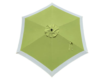 Dual Color 9 Feet Outdoor Patio Table Market Umbrella with Push Button Tilt and Crank - APEX GARDEN US