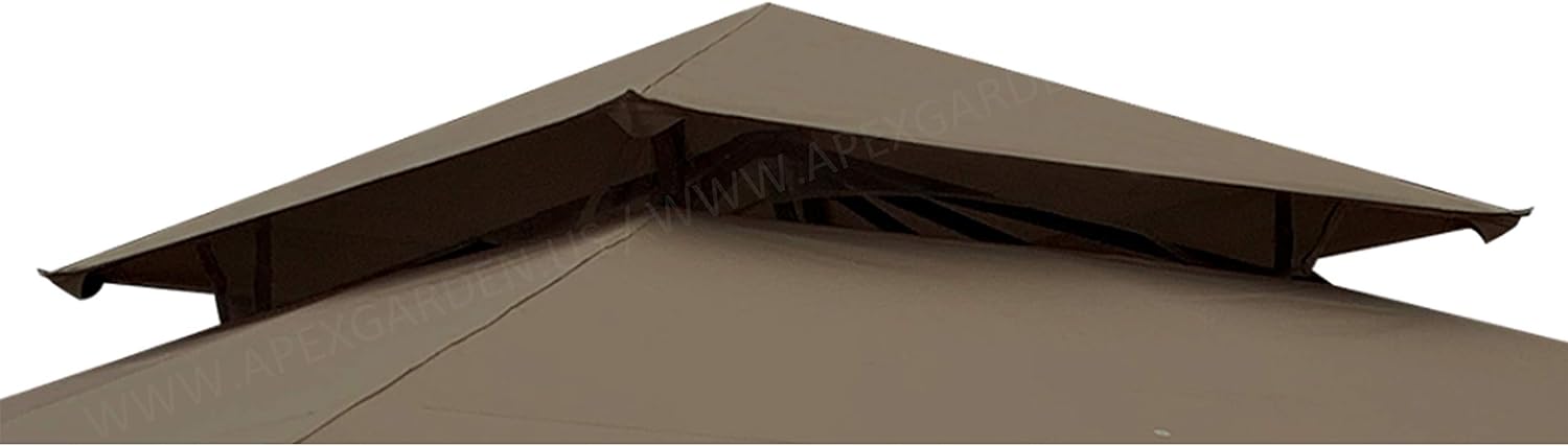 APEX GARDEN Replacement Canopy Top CAN ONLY FIT for Model #D-GZ136PST-N Summer Breeze Soft Top Gazebo (Canopy Top Only) - APEX GARDEN US