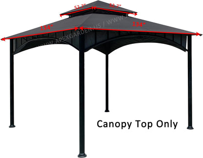 APEX GARDEN Replacement Canopy Top CAN ONLY FIT for Model #D-GZ136PST-N Summer Breeze Soft Top Gazebo (Canopy Top Only) - APEX GARDEN US