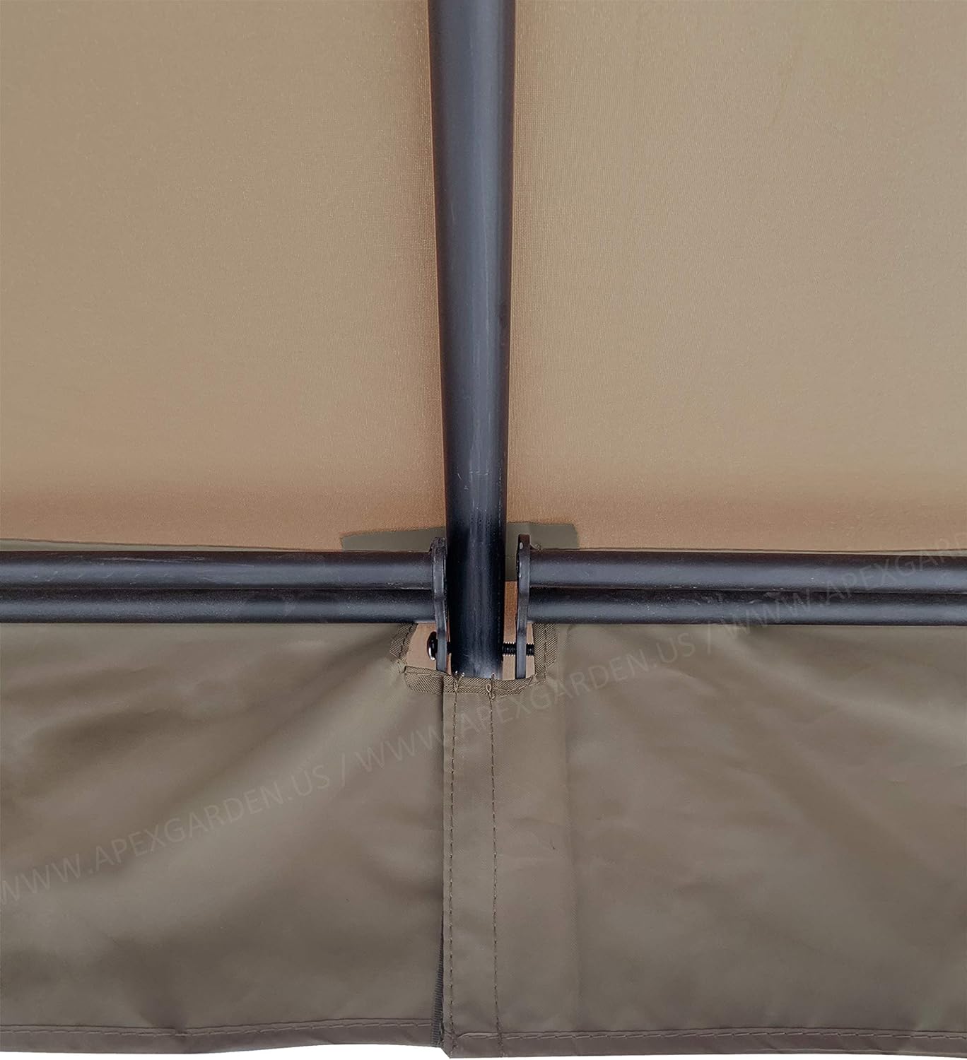 APEX GARDEN Replacement Canopy Top CAN ONLY FIT for Model #D-GZ136PST-N Summer Breeze Soft Top Gazebo (Canopy Top Only) - APEX GARDEN US