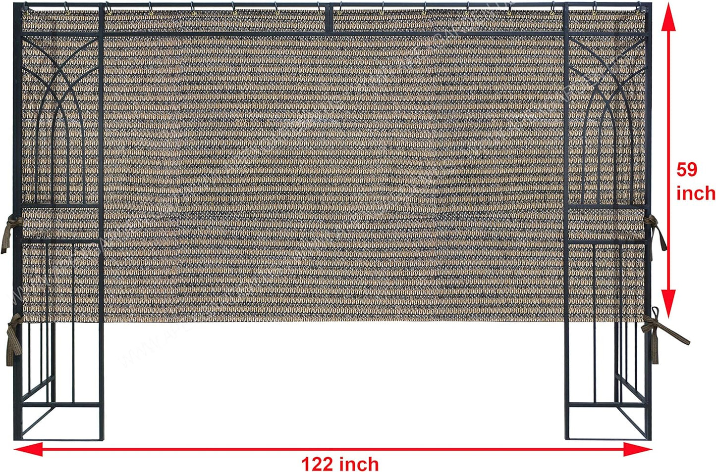 APEX GARDEN Universal 10' Gazebo Privacy Side Panel - APEX GARDEN US