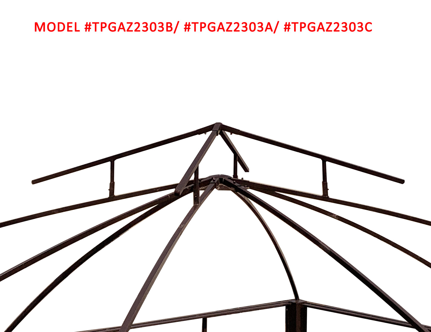 APEX GARDEN Replacement Canopy Top for The Lowe's Gazebo Model #TPGAZ2303-ABCD, TPGAZ2403-AC - APEX GARDEN US