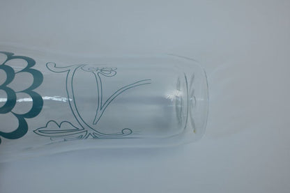 MARU JIN Floral Double-Walled Glass Cup - APEX GARDEN US