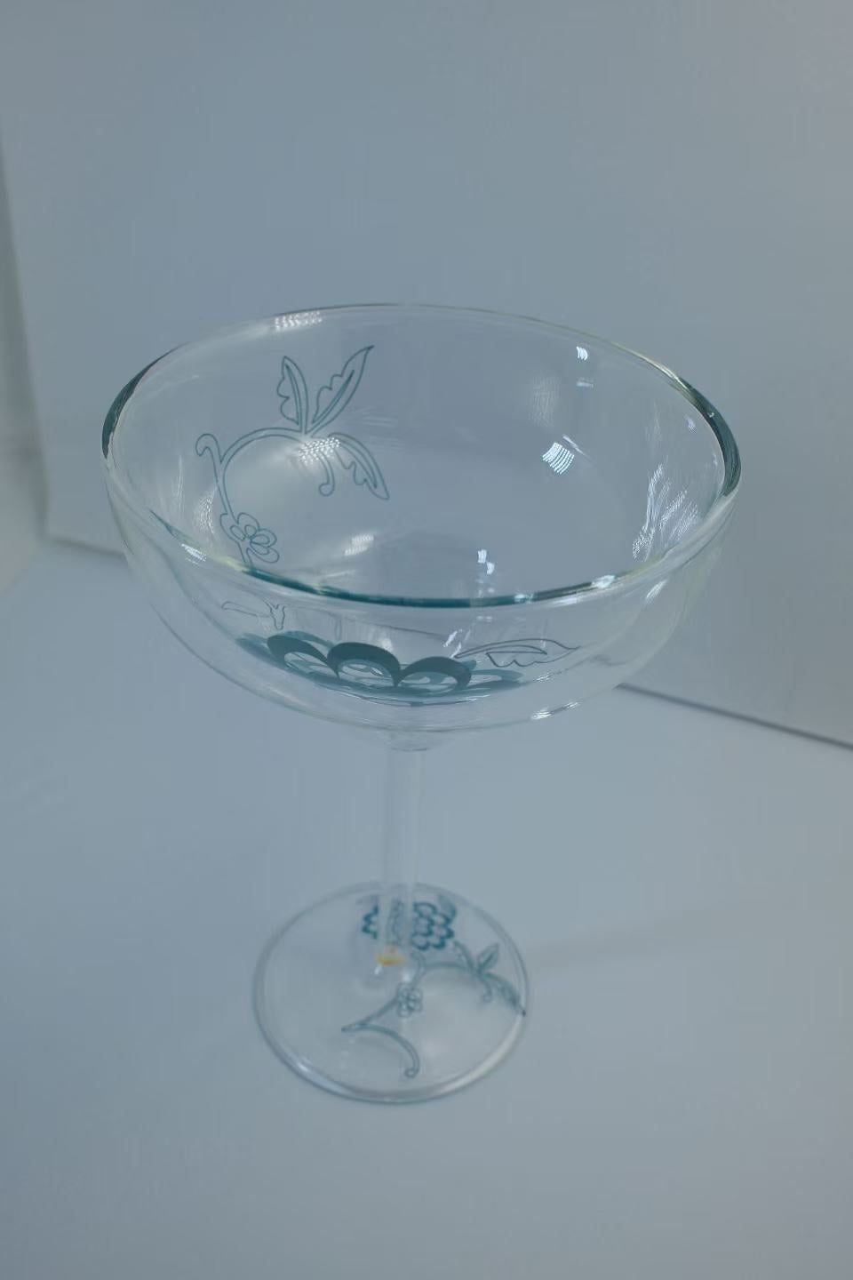 MARU JIN Floral Double-Walled Glass Cup - APEX GARDEN US