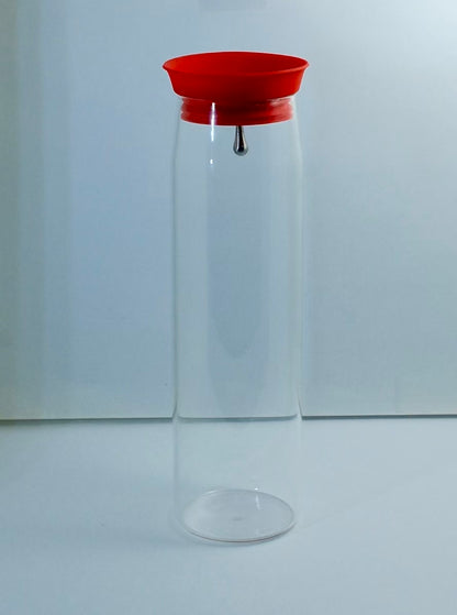 MARU JIN Glass Cold Brew Tea Bottle with Silicone Lid | Cold Brew & Infused Water - APEX GARDEN US