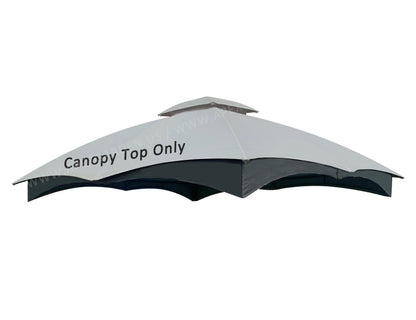 APEX GARDEN Canopy Gazebo Cover Top for Lowe's Allen Roth 12-ft x 10-ft gazebo #TPGAZ17-002C - APEX GARDEN US