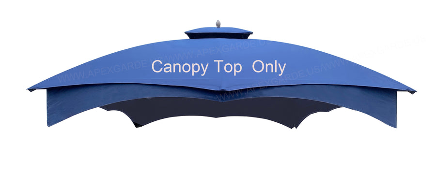 APEX GARDEN Canopy Gazebo Cover Top for Lowe's Allen Roth 12-ft x 10-ft gazebo #TPGAZ17-002C - APEX GARDEN US