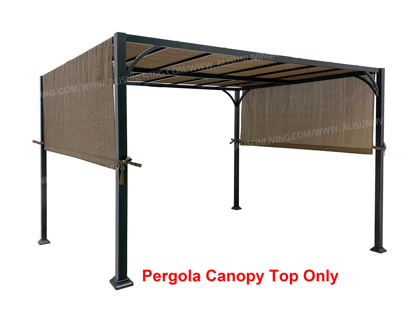 Universal Polyester Canopy Top for 8' x 10' Pergola (194" x 88") - APEX GARDEN US