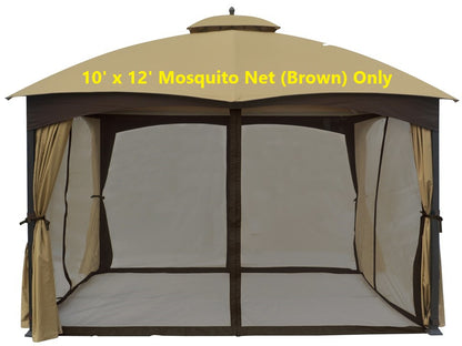 Bundle -- Replacements for Lowe's allen roth 10'x12' Gazebo #GF-12S004BTO/GF-12S004B-1 - APEX GARDEN US