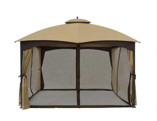 APEX GARDEN Universal 10' x 12' Gazebo Replacement Mosquito Netting - APEX GARDEN US