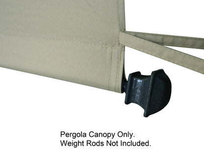 ALISUN Universal Polyester Canopy Top for 8' x 10' Pergola (194" x 88") - APEX GARDEN US