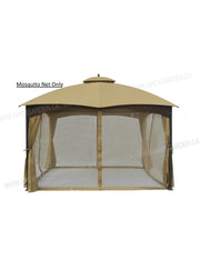 APEX GARDEN Universal 10' x 12' Gazebo Replacement Mosquito Netting - APEX GARDEN US