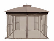 APEX GARDEN Universal 10' x 10' Gazebo Replacement Mosquito Netting - APEX GARDEN US