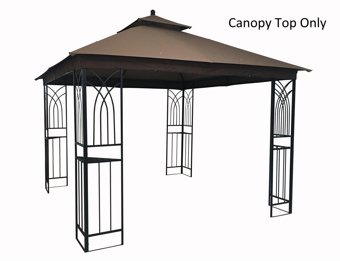 APEX GARDEN Canopy Top for APEX GARDEN 10'x10' Gazebo#GF-20S057B - APEX GARDEN US
