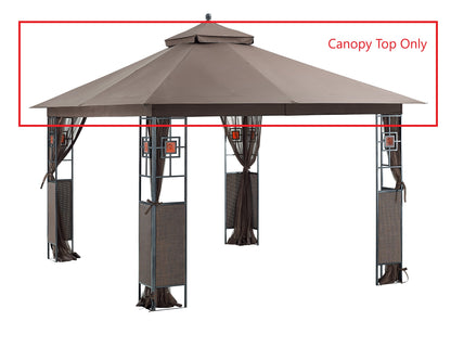 APEX GARDEN Replacement Canopy Top for 10 ft. x 12 ft. RosaBella Gazebo Model#YH-20S087B - APEX GARDEN US