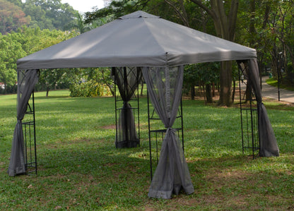Replacement Canopy Top for APEX GARDEN 10 ft. x 10 ft. Symphony Gazebo#GF-19S067B - APEX GARDEN US