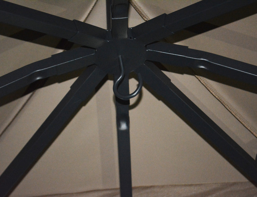 APEX GARDEN Two-Tier 10 ft. x 10 ft. Harmony Gazebo with Mosquito Net and Corner Shelves - APEX GARDEN US