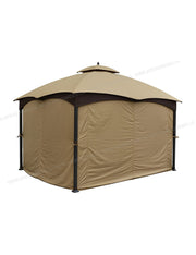 APEX GARDEN Universal Privacy Side Panels Curtain Set for 10' x 12' Gazebo - APEX GARDEN US