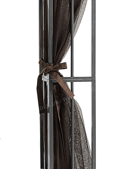 Replacement 8 ft. x 8 ft. Mosquito Net Screen for YH-20S117HD Rococo Gazebo (Net Screen Only) - APEX GARDEN US