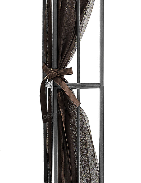 Replacement 8 ft. x 8 ft. Mosquito Net Screen for YH-20S117HD Rococo Gazebo (Net Screen Only) - APEX GARDEN US