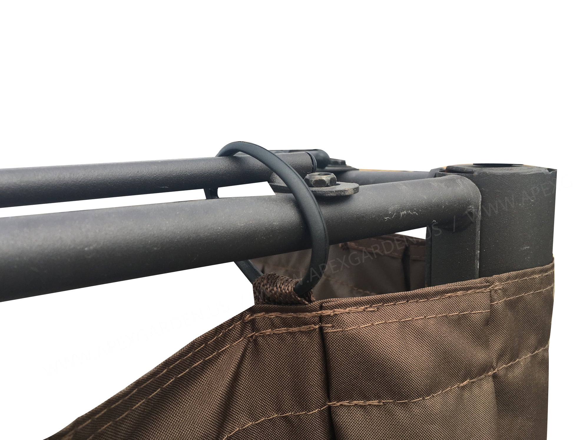 4 Poles Corner Curtain Set for Lowe's Allen Roth 12x10 Gazebo #GF-12S004BTO/GF-12S004B-1 - APEX GARDEN US