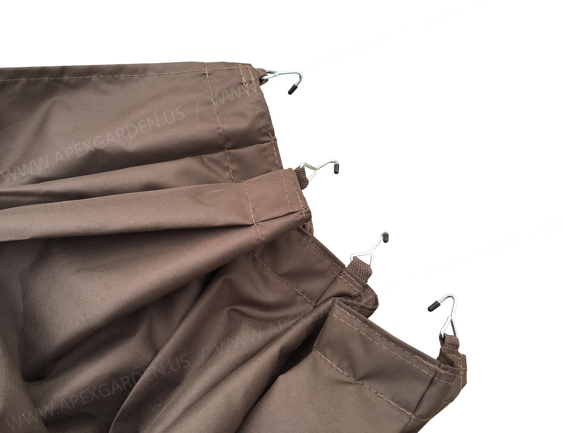 4 Poles Corner Curtain Set for Lowe's Allen Roth 12x10 Gazebo #GF-12S004BTO/GF-12S004B-1 - APEX GARDEN US