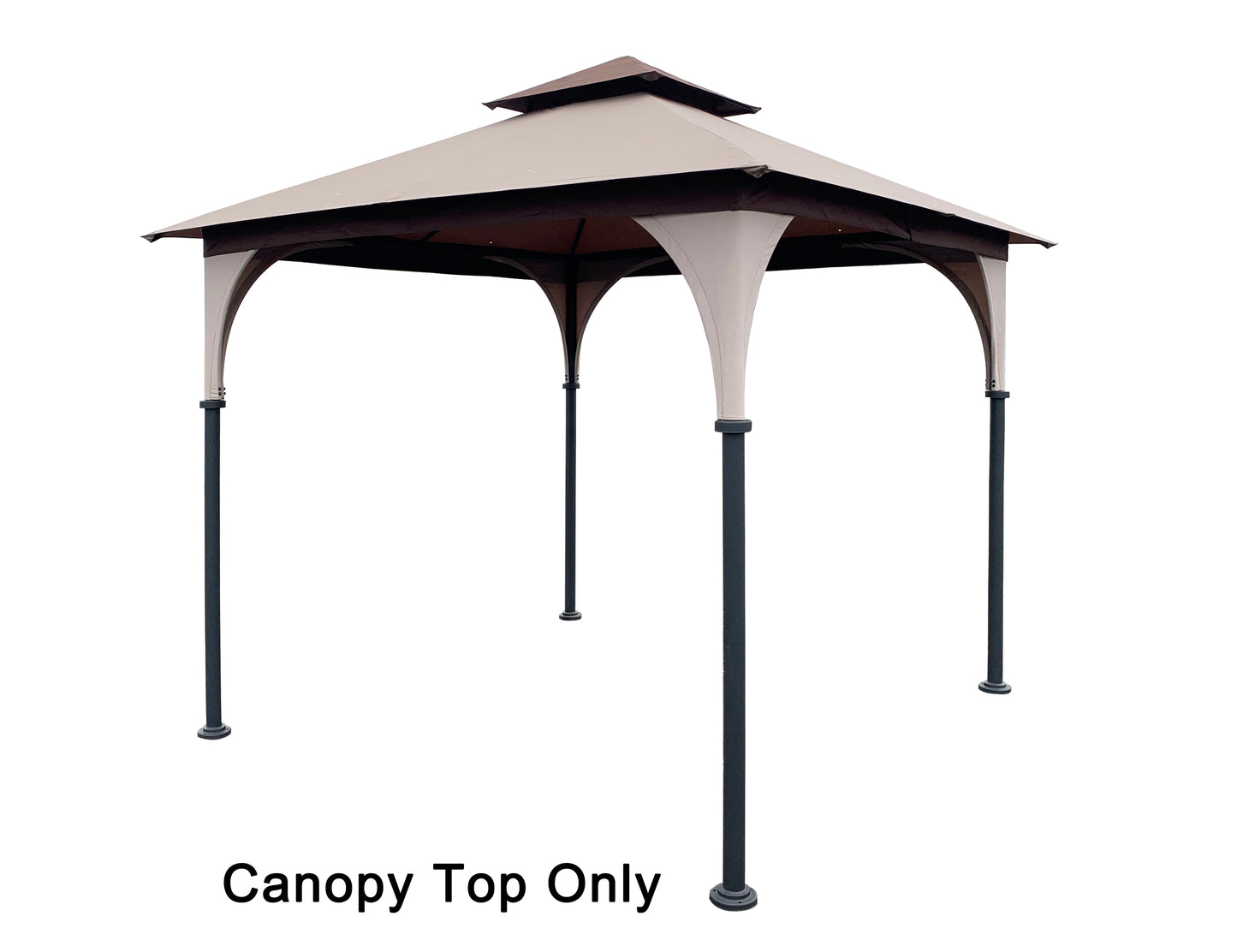 APEX GARDEN Replacement Canopy Top for 8' x 8' Gazebo #L-GZ375PST, L-GZ375PST-3 - APEX GARDEN US