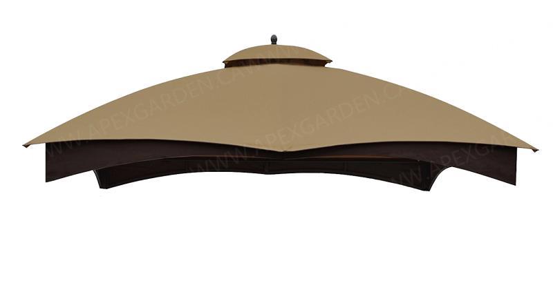 APEX GARDEN Canopy Top for Lowe's allen roth 10'x12' Gazebo #GF-12S004BTO/GF-12S004B-1 - APEX GARDEN US