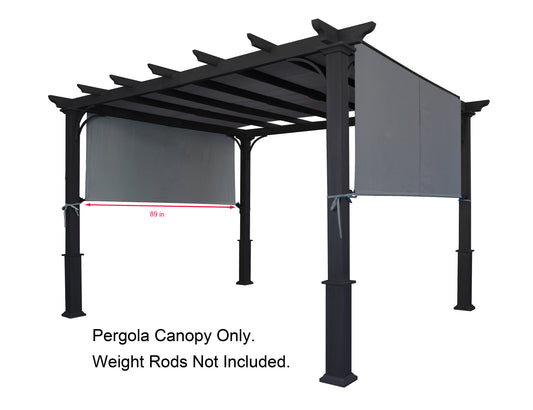 ALISUN Universal Polyester Canopy Top for 8' x 10' Pergola (194" x 88") - APEX GARDEN US