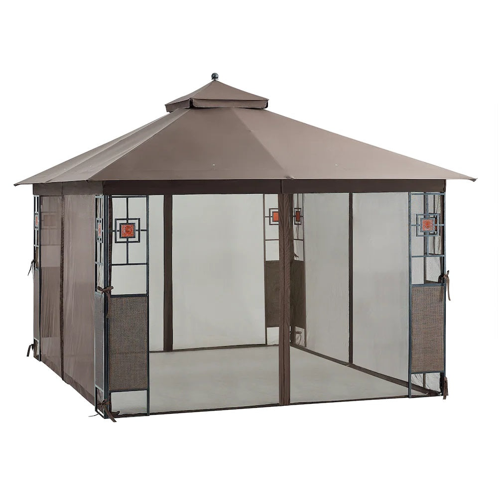 APEX GARDEN 10 ft. x 12 ft. RosaBella Gazebo Model#YH-20S087B - APEX GARDEN US